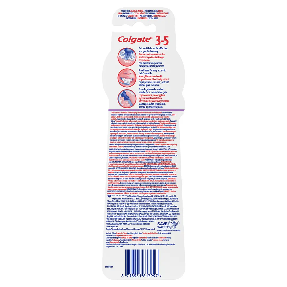 Зубна щітка Colgate дитяча супер м’яка 2 шт. - фото 2