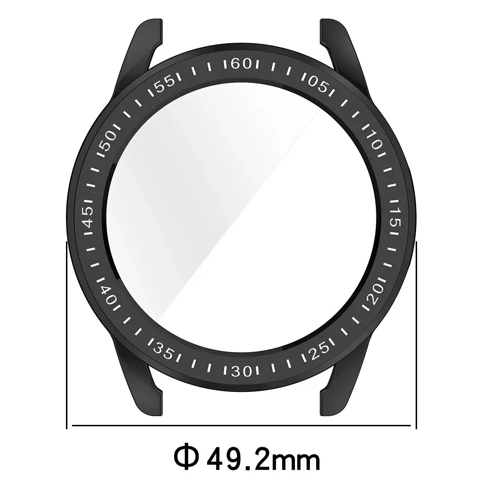 Захисний чохол Tamister для смартгодинника Xiaomi Watch S3 з плівкою сріблястий - фото 5