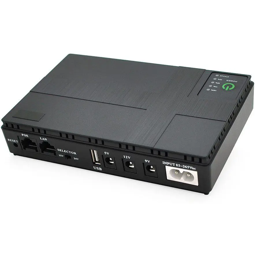 ИБП для роутера/терминала ONU Voltronic DC1018, 5V/9V/12V, 12000mAh - фото 2