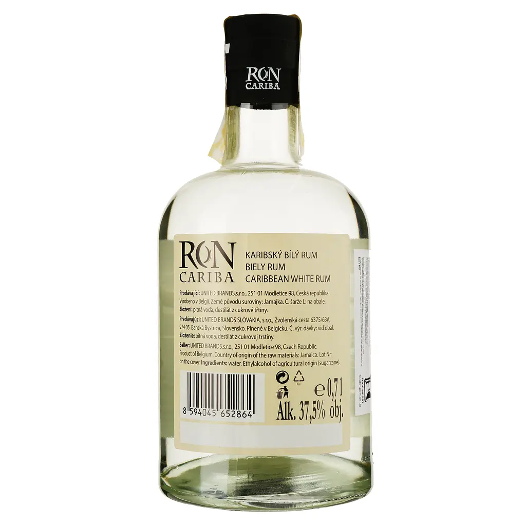 Ром Ron Cariba White 37.5% 0.7 л - фото 2
