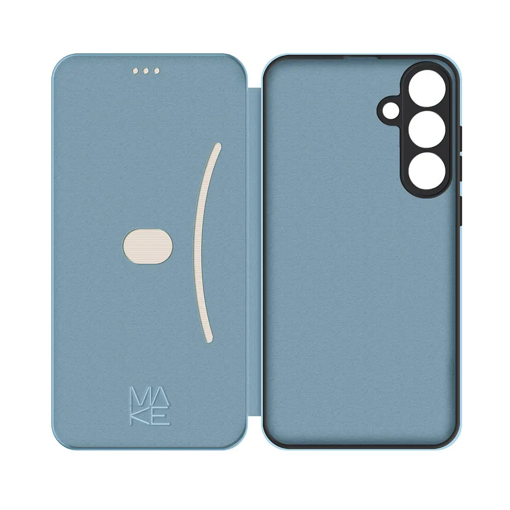 Чохол-книжка MAKE Samsung S25 FE Flip Ice Blue - фото 4