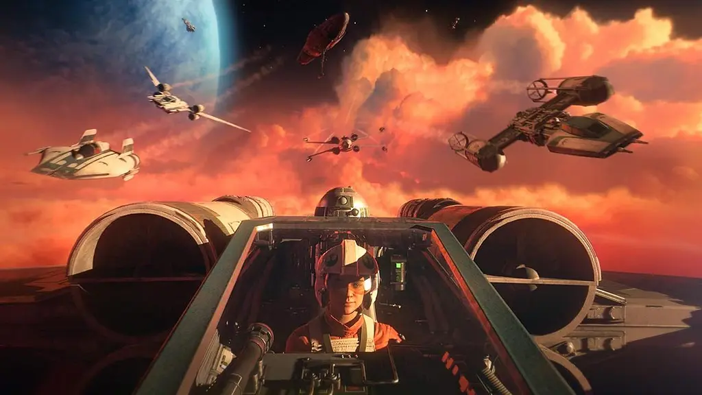 Гра Sony PlayStation 4 Star Wars: Squadrons Російські Субтитри Б/в - фото 2