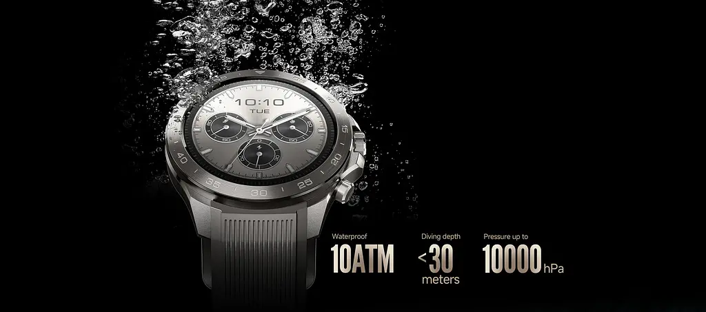 Mibro Смарт-часи GS Explorer S 48мм, 1.32", 466x466, AMOLED, BT 5.3, Dual-band GPS, 10 ATM, титан-силикон - фото 6