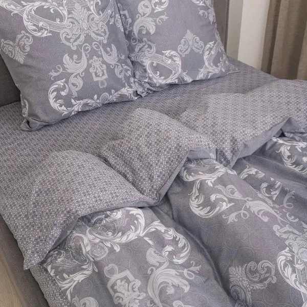 Постільна білизна полуторна Viluta Сатин Twill 633-1-5 210х143 см - фото 6