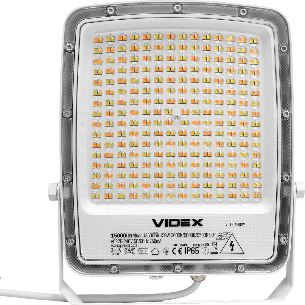 Світлодіодний прожектор Videx F5 150W White (VL-F5-150CW) [168712] - фото 3