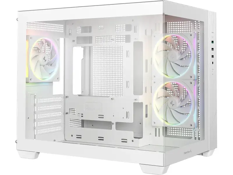 Корпус Deepcool CG330 3F White (R-CG330-WHNGM3-G) - фото 2