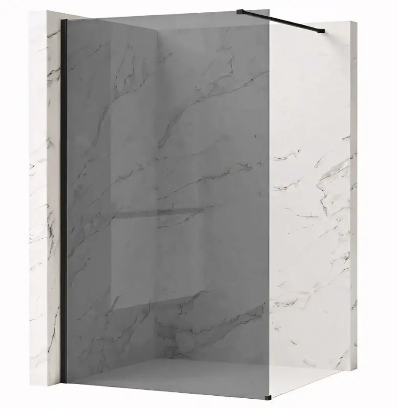 Душова стінка Rea Flexi 110x195 grey black KPL-K99183