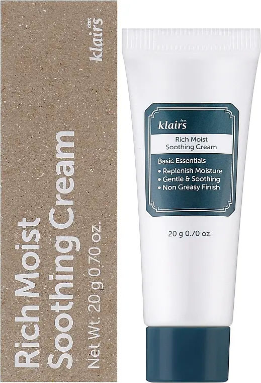Увлажняющий крем Klairs Rich Moist Soothing Cream 80 мл - фото 2
