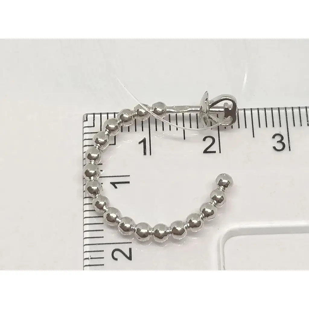 Серебряные пуссеты Qvaliz. 902-01210 - фото 2