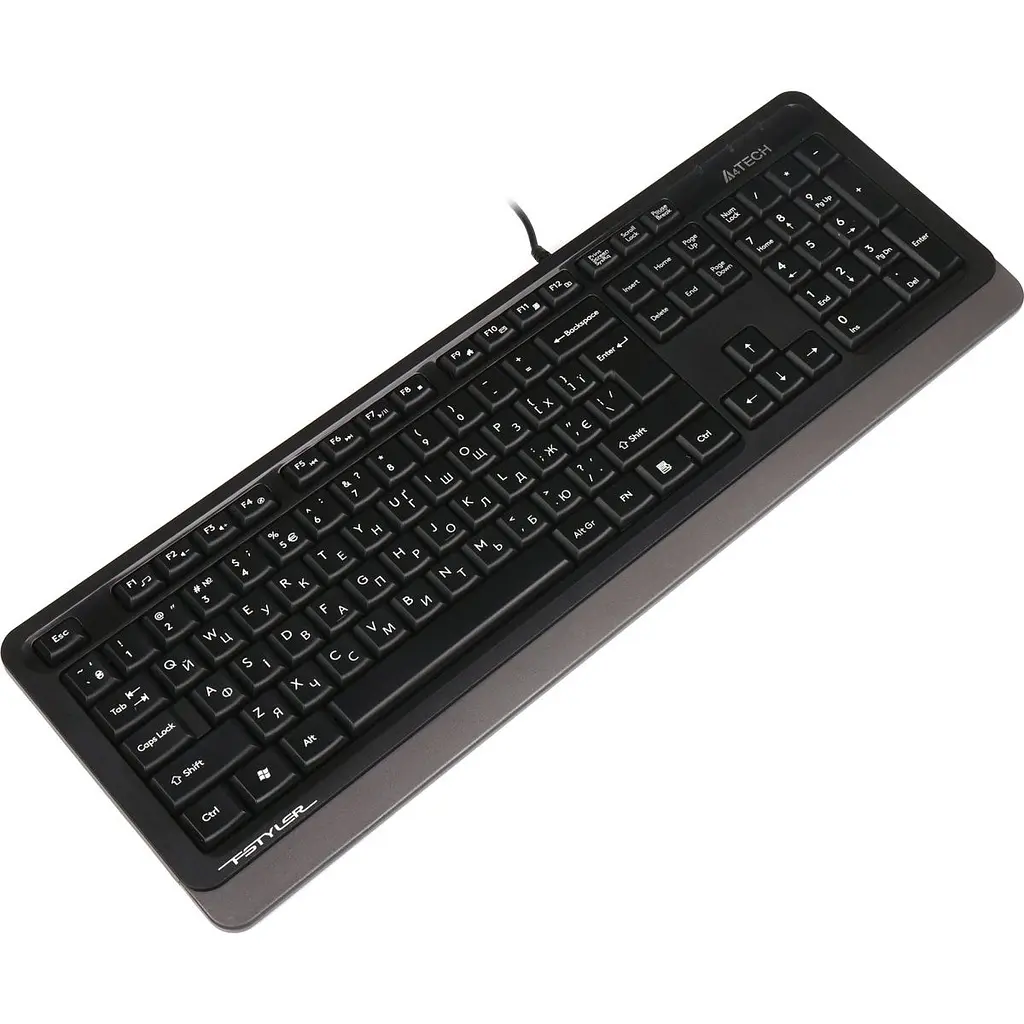 Клавіатура A4Tech FK10Q USB Grey (4711421003452) [176258] - фото 3