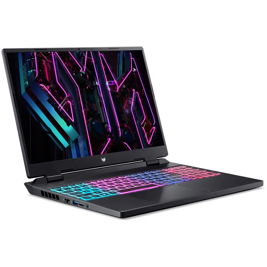 Ноутбук Ігровий Acer Predator Helios Neo 16 PHN16-72-71YK з процесором Intel Core i7-14700HX pana la 5.5GHz, 16", WQXGA, IPS, 240Hz, 16 GB DDR5, 1TB SSD, NVIDIA® No OS, Abyssal чорний - фото 4