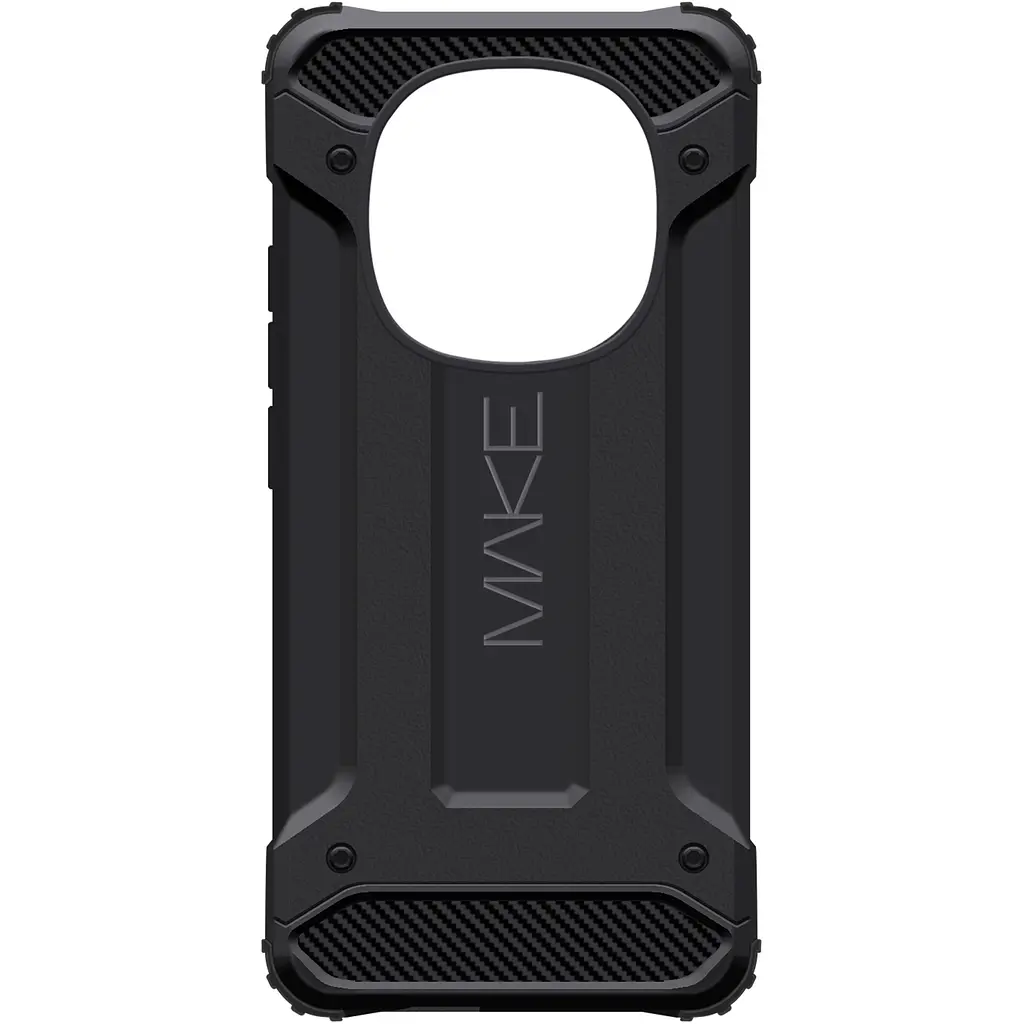 Чохол MAKE Xiaomi Redmi Note 14 Pro 5G/Poco X7 Panzer Black