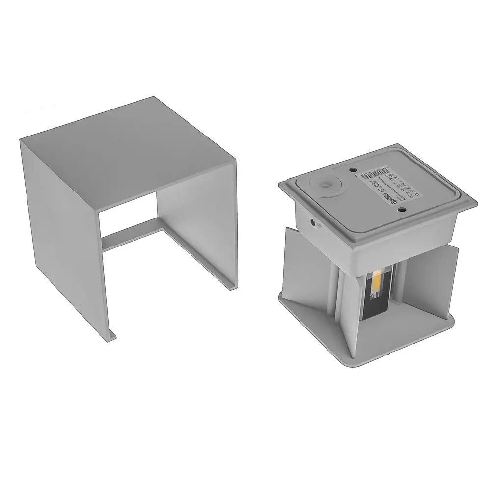 Підсвітка Brille LED фасадна IP54 AL-251/6W NW GY - фото 4