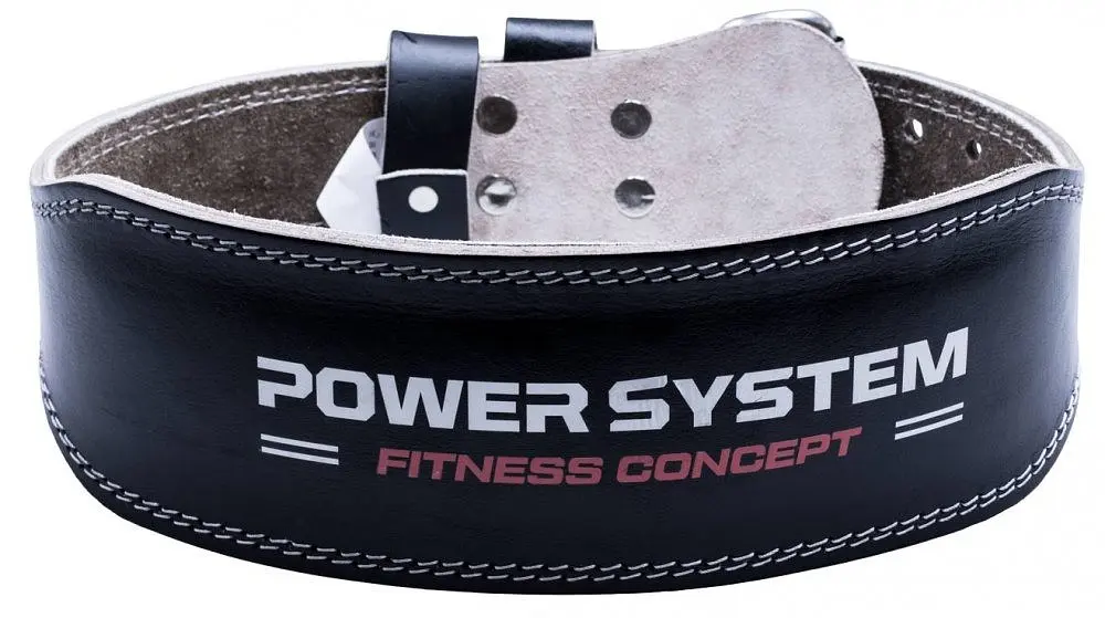 Пояс для тяжелой атлетики Power кожаный Power system M fit0012588 - фото 2