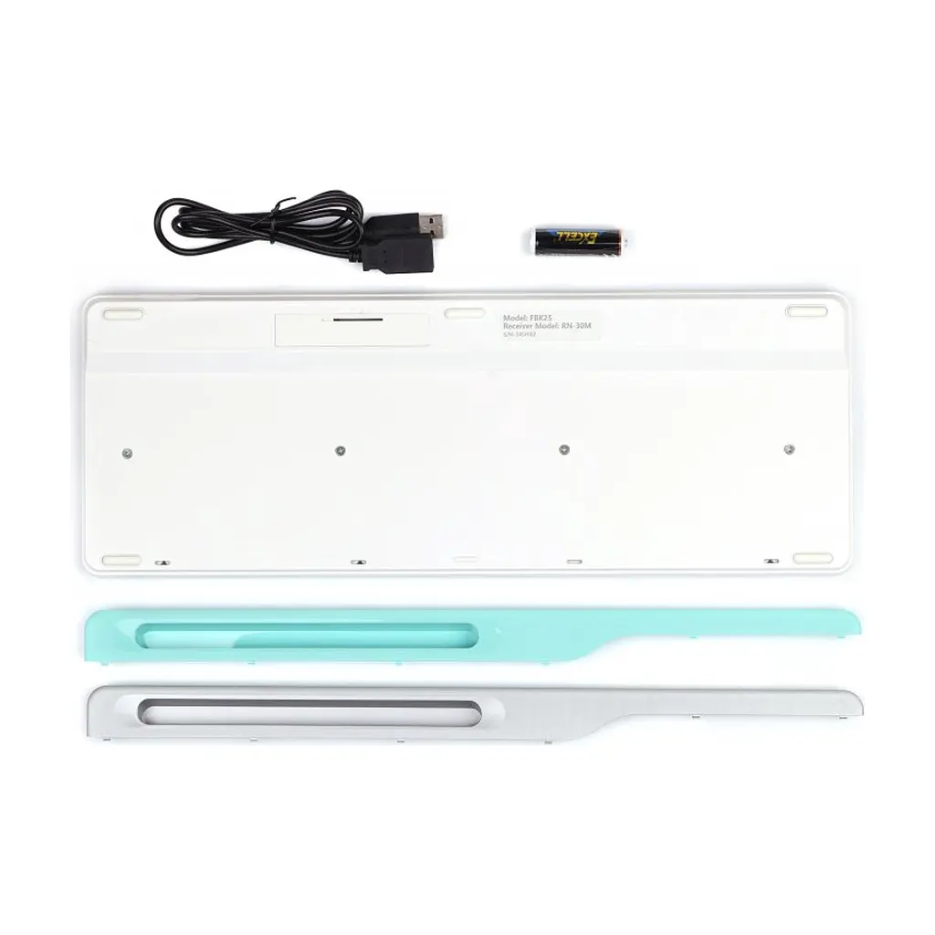 Клавіатура A4Tech FBK25 Wireless White (4711421961578) - фото 4
