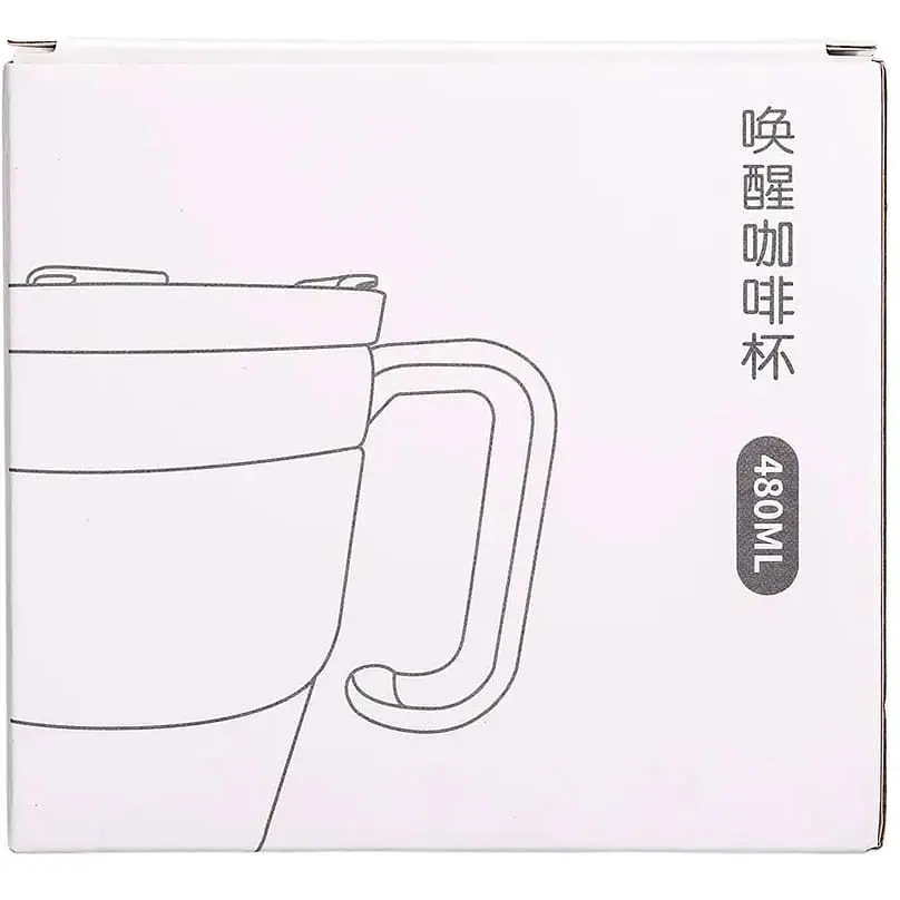 Термокружка Coffee & Tea 480 мл с трубочкой и двойным открыванием, черный Yiwu HP-14-23B - фото 4