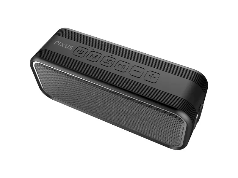 Портативна колонка Pixus Rave Black (4897058531459) - фото 3