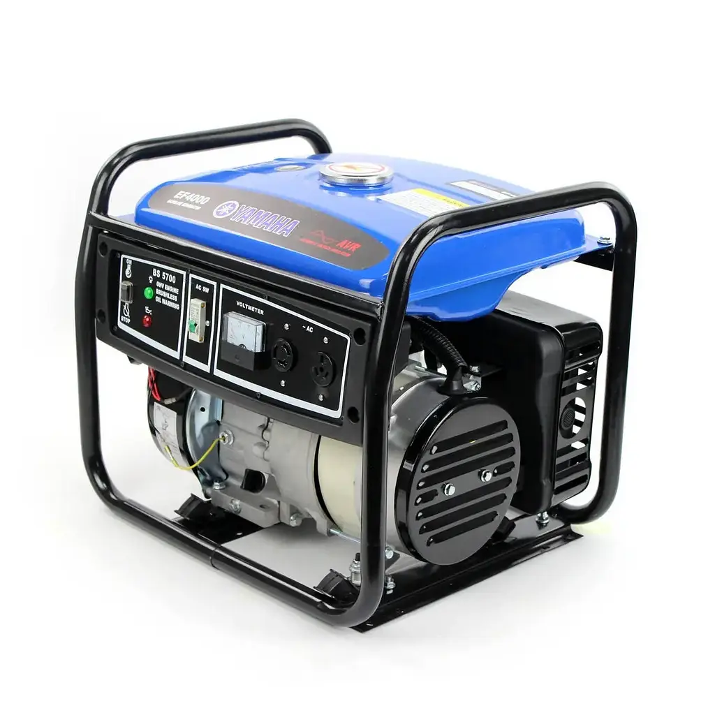 Генератор бензиновий YAMAHA EF4000 4.0/3.5 кВт, ручний стартер, мідна обмотка, чистий синус - фото 8
