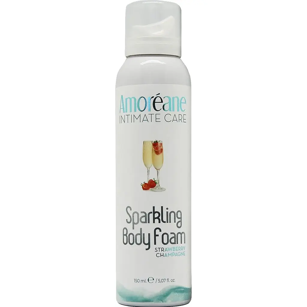 Масажна піна Amoreane Sparkling Body Foam Strawberry Champagne 150 мл
