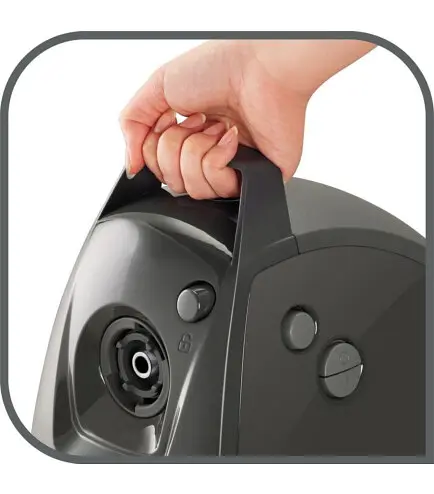 Tefal М'ясорубка HVB Plus, 2000Вт, 2.6кг/хв, 3 решітки, насадка для ковбас, кеббе, томатів, 5 терок, пластик/метал, чорний - фото 3
