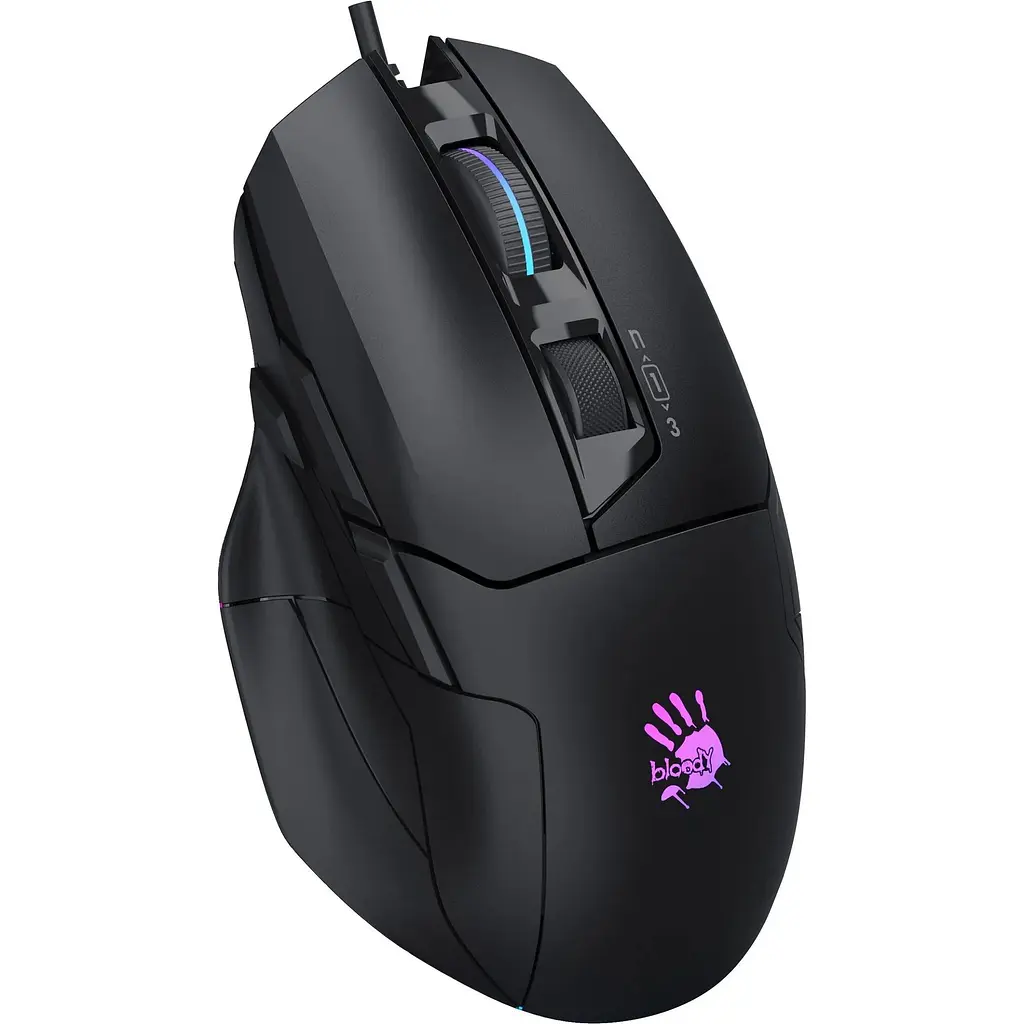 Миша A4Tech Bloody W70 Max USB stone black - фото 2