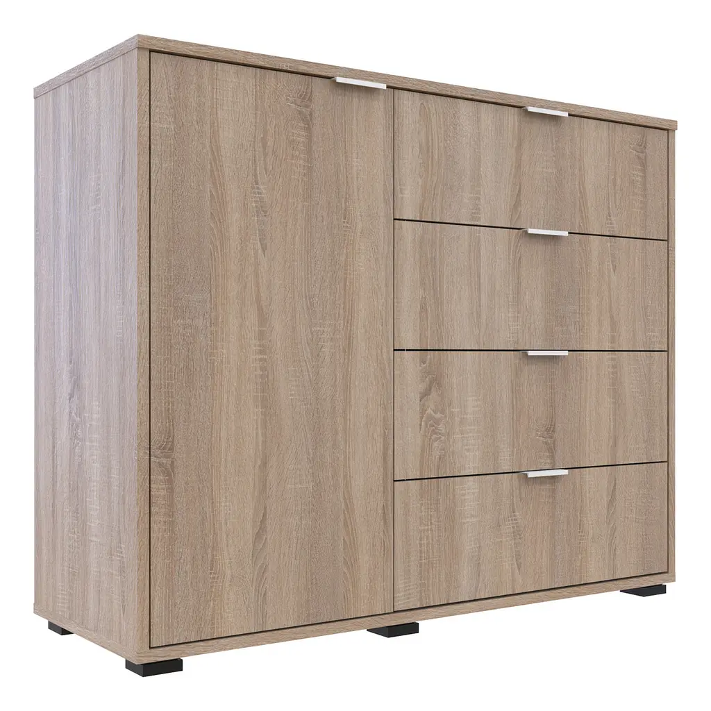Комод Doros GС1 Дуб Cонома 100х40х81.2 (41510077) - фото 4