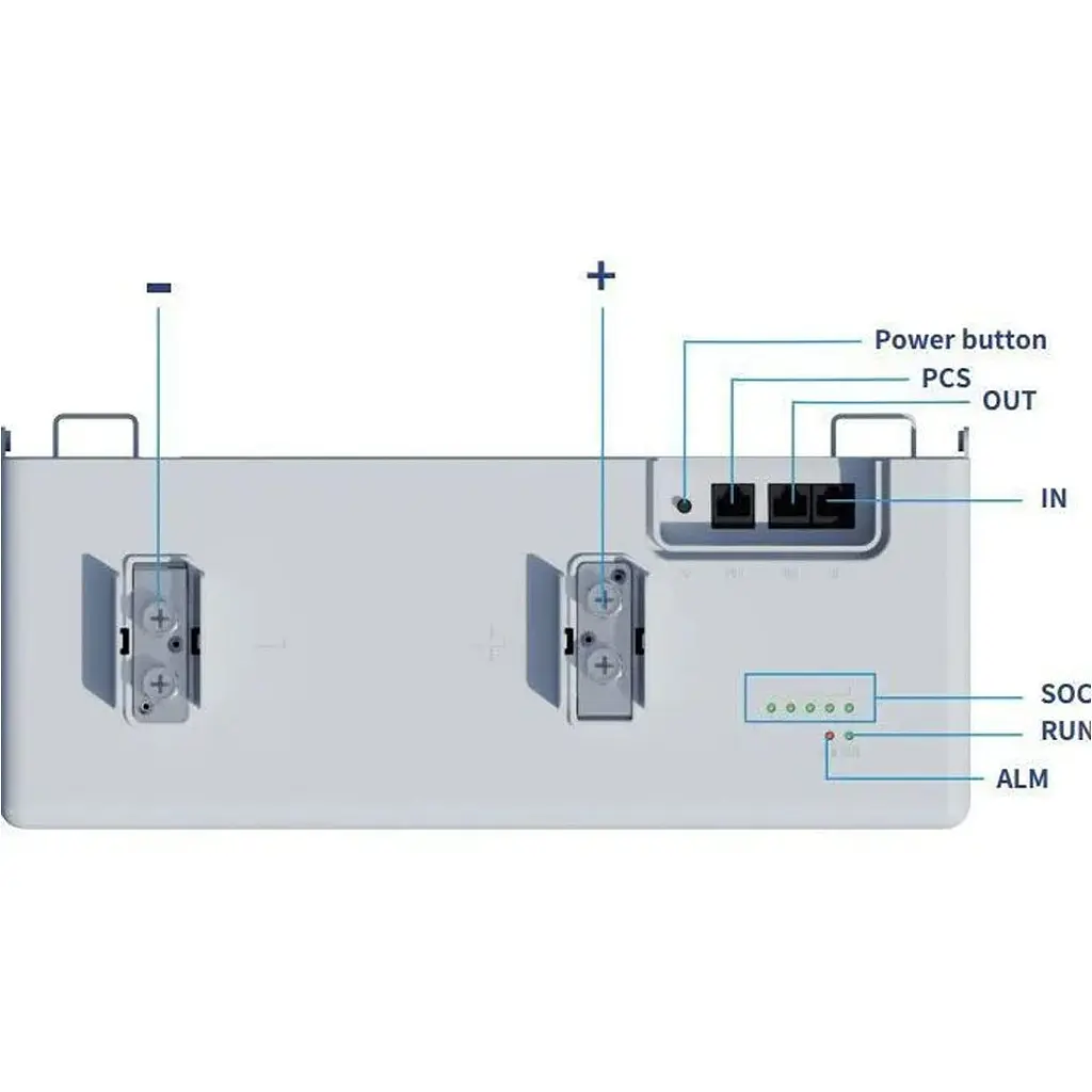 Система зберігання енергії Deye SUN-12K-SG02LP1-EU-AM3 12kW + 2 АКБ SE-F16-С 32.16kWh (51.2V/314Ah/16076Wh) [159500] - фото 7