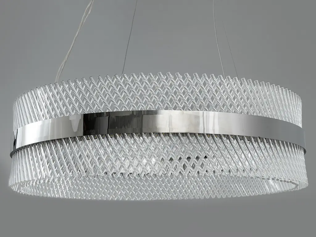 Люстра стельова LED Diasha 7002/800CH 105W, 5775 лм, кришталь, елегантний стиль для вітальні, коридору, спальні - фото 7