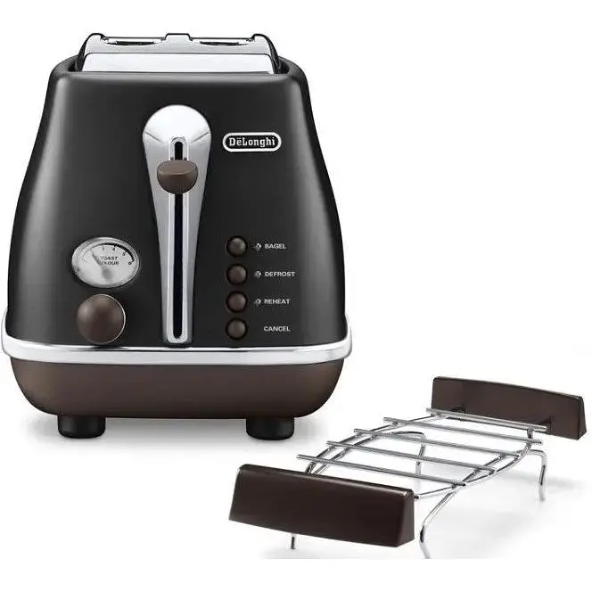 Тостер DeLonghi CTOV 2103 BK Icona Vintage (00000011400) - фото 2