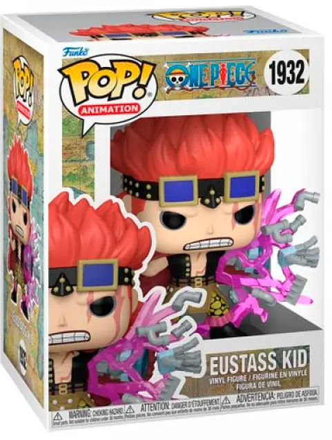 Колекційна фігурка Funko Pop Фанко Поп Юстасс Кід Ван Піс One Piece Eustass Kid 10см OP EK 1932 - фото 3