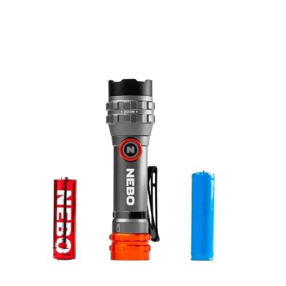 Фонарь ручной Nebo Davinci 450L Flex 450 люмен Темно-серый - фото 3