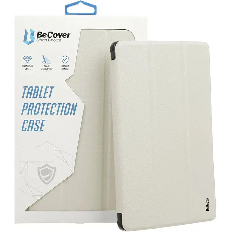 Чохол-книжка BeCover Tri Fold Soft TPU Silicone для Apple iPad Air 11" M2/M3 2024/2025 Beige (711735) - фото 5