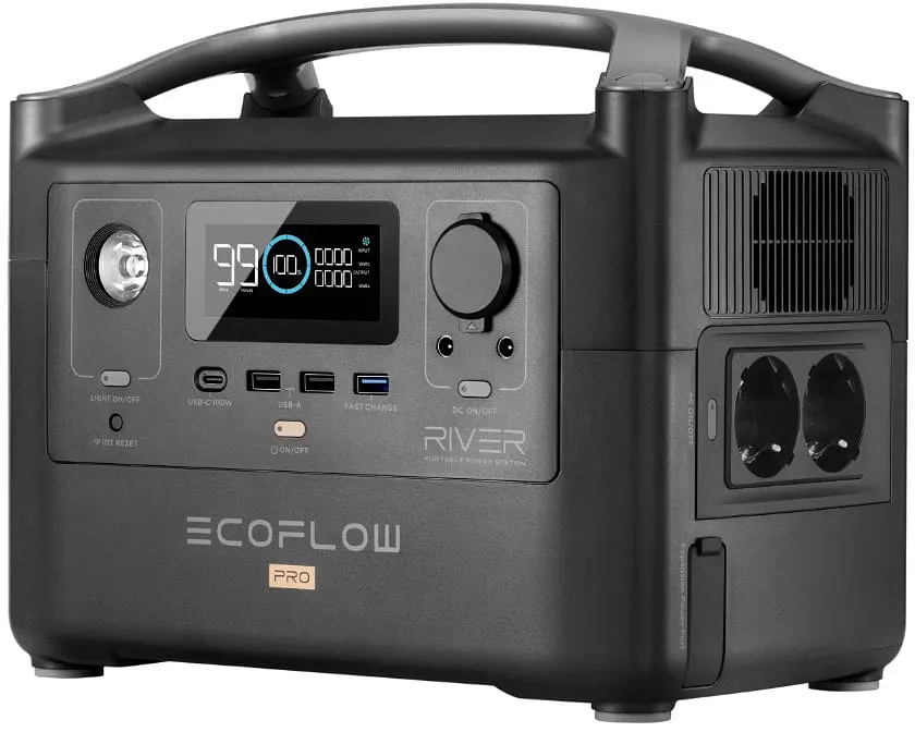 Зарядна станція EcoFlow RIVER Pro (720 Вт·г) (43-00346) - фото 2