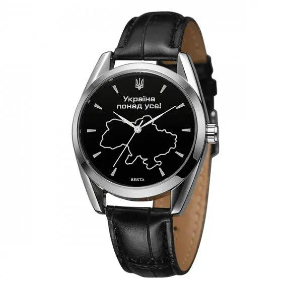 Годинник чоловічий наручний Besta Kraina Leather - фото 2