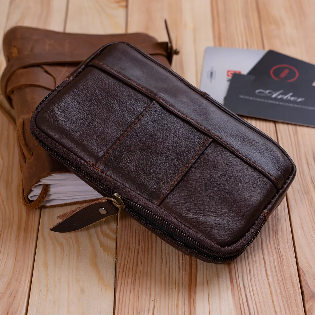 Чоловіча сумка Vintage 10,5х17х1,5 см acs0022469 - фото 11