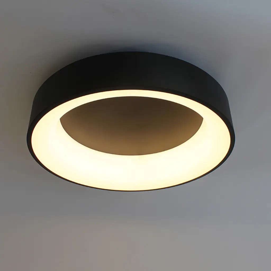 Стельовий світильник Friendlylight Rim 45 LED 3000K Black FL2091 - фото 4