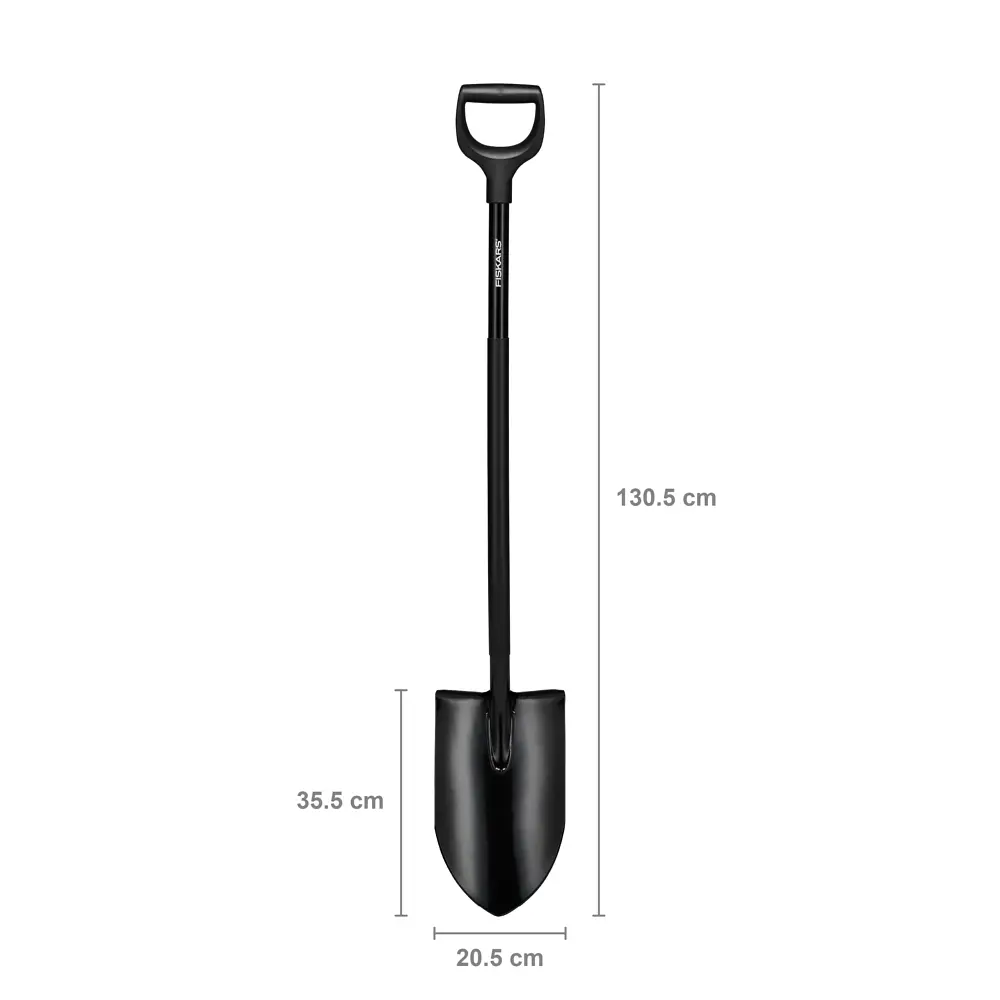 Лопата штикова професійна Fiskars Ergonomic Pro XL 131 см (1066707) - фото 2