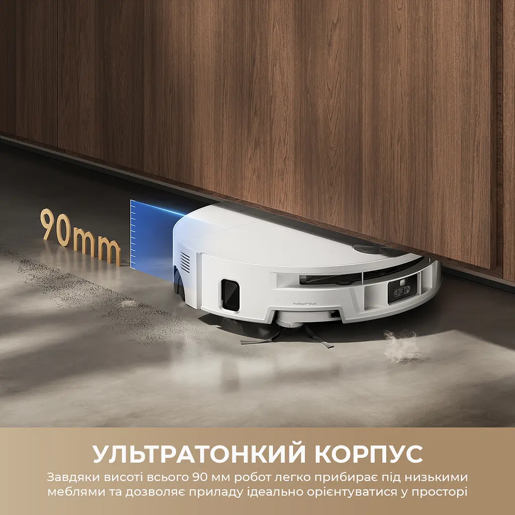 Робот пилосос миючий MOVA S70 Ultra Roller Black - фото 6
