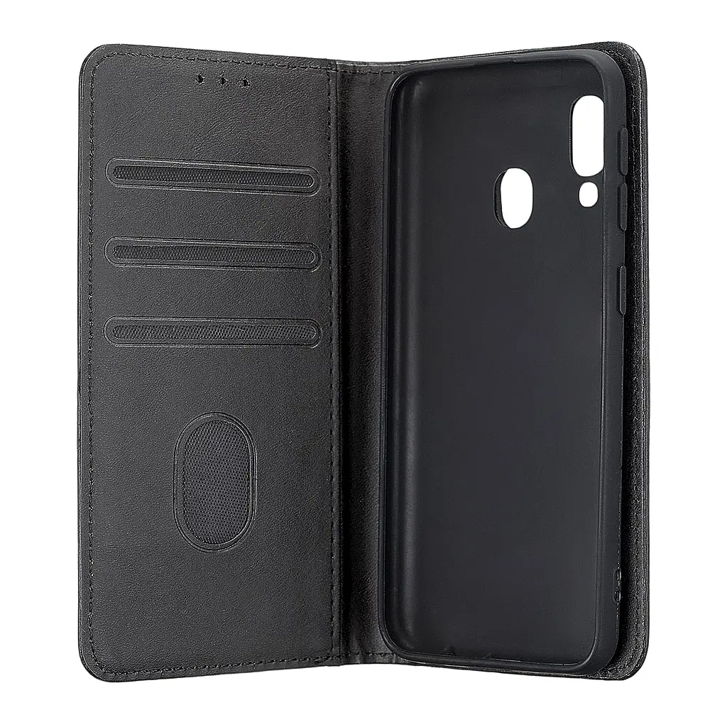 Чохол-книжка Premium Samsung A40 (A405) Black - фото 2
