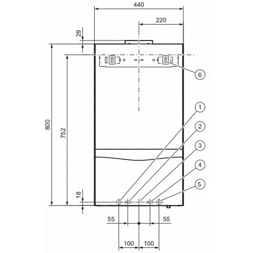 Газовый котел Vaillant atmoTEC pro VUW 280/5-3 - фото 8