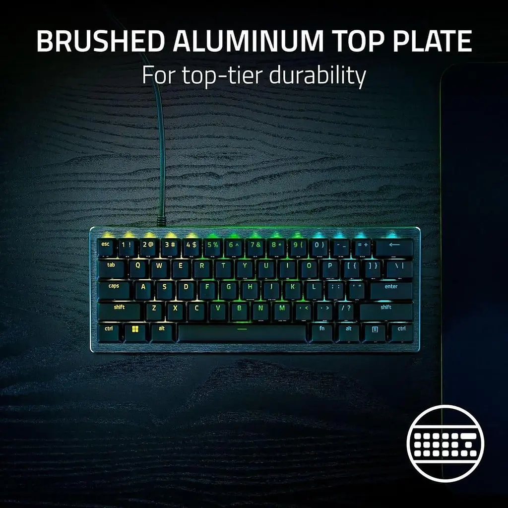 Клавиатура Razer Huntsman V3 Pro Mini USB ENG/UKR Black (RZ03-04990100-R3M1) - фото 5