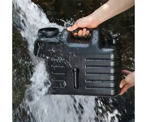 Бутель Каністра 18,5 л для води з краном та ручкою, чорний, ViO PET-TB 18.5L - фото 4