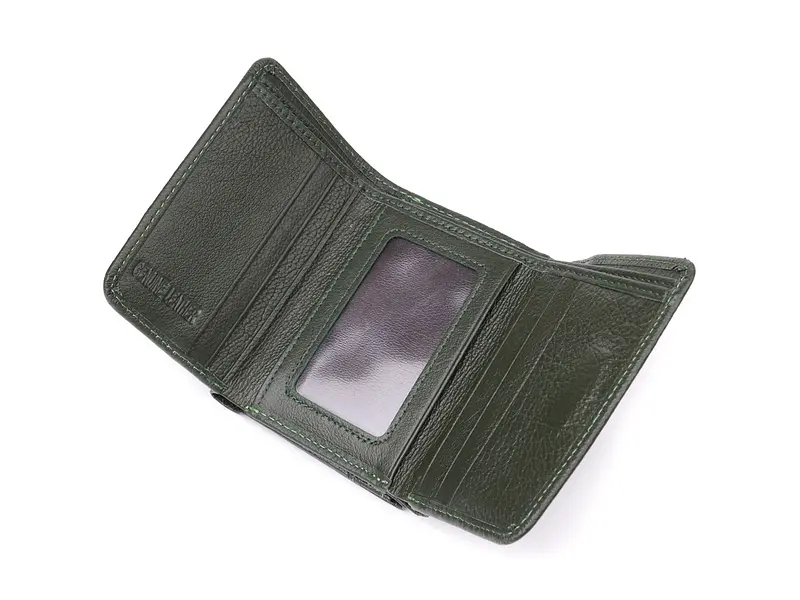 Маленький гаманець зручного формату з натуральної шкіри ST Leather 11.5х8х3 см acs0029650 - фото 6