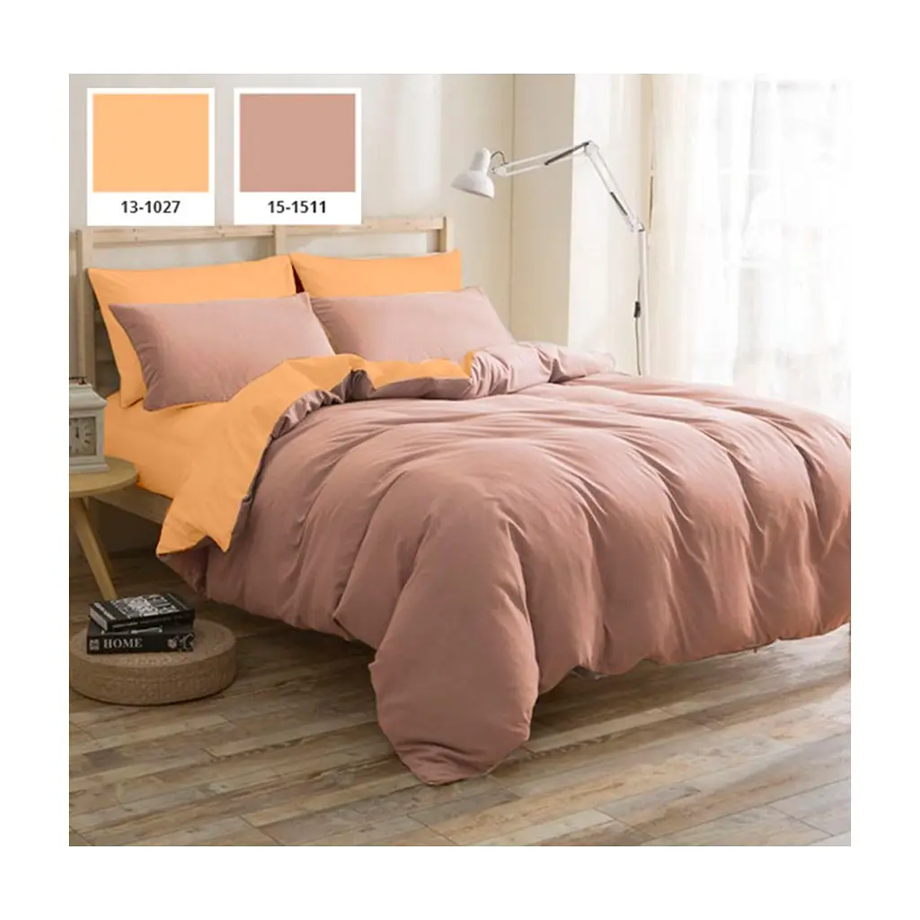 Постельное белье MirSon Бязь Premium Evelina (13-1027 + 15-1511) 110х140 (2200000799494)