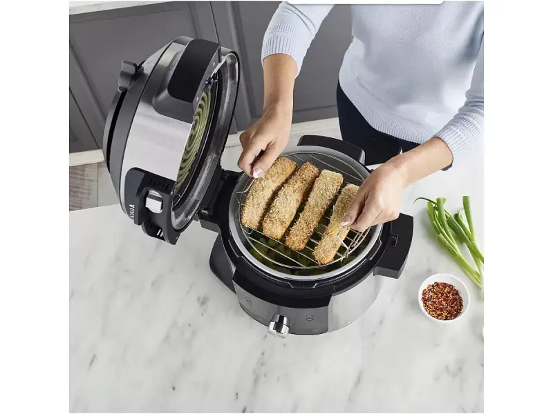 Мультиварка-скороварка Ninja Foodi 6L SmartLid Multi Cooker OL550EU - фото 5