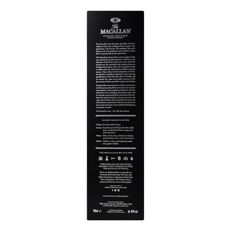 Виски Macallan Aera 40% 0.7 л - фото 3