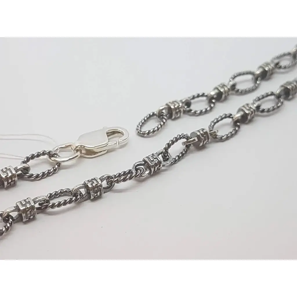 Срібний ланцюжок Харків Ланцюг (Фантазійне). 1811-Ч 55 - фото 2