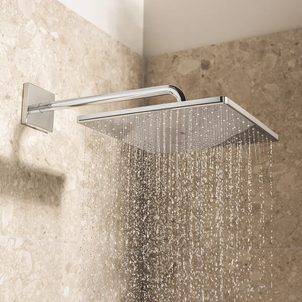 Душова система прихованого монтажу термостатична Grohe QuickFix Precision Grohtherm Cube 34881000, Хром - фото 6