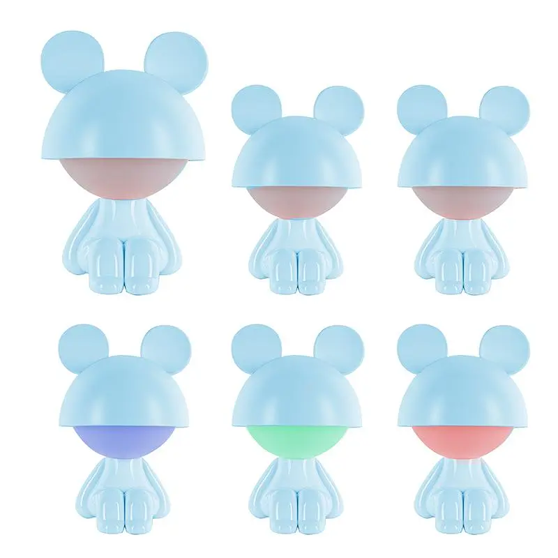 Світильник-нічник Kite LED з акумулятором Cute Mouse блакитний (K25-316-2-3) - фото 4