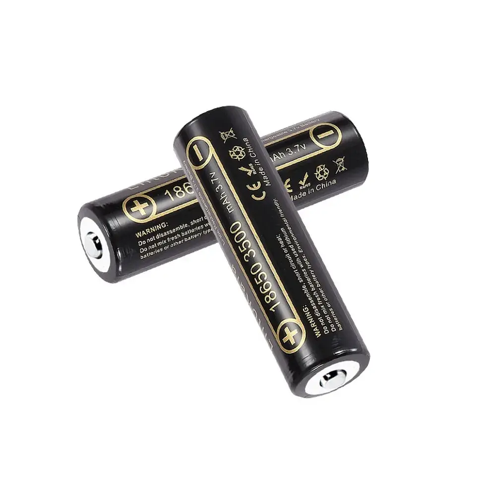Акумулятор 18650 3500mah (3300-3500mah), 3.7V(2.75-4.2V), Black Liitokala (Lii-35A-JT) - фото 4